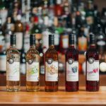 A selection of LBW Fruit wine bottles