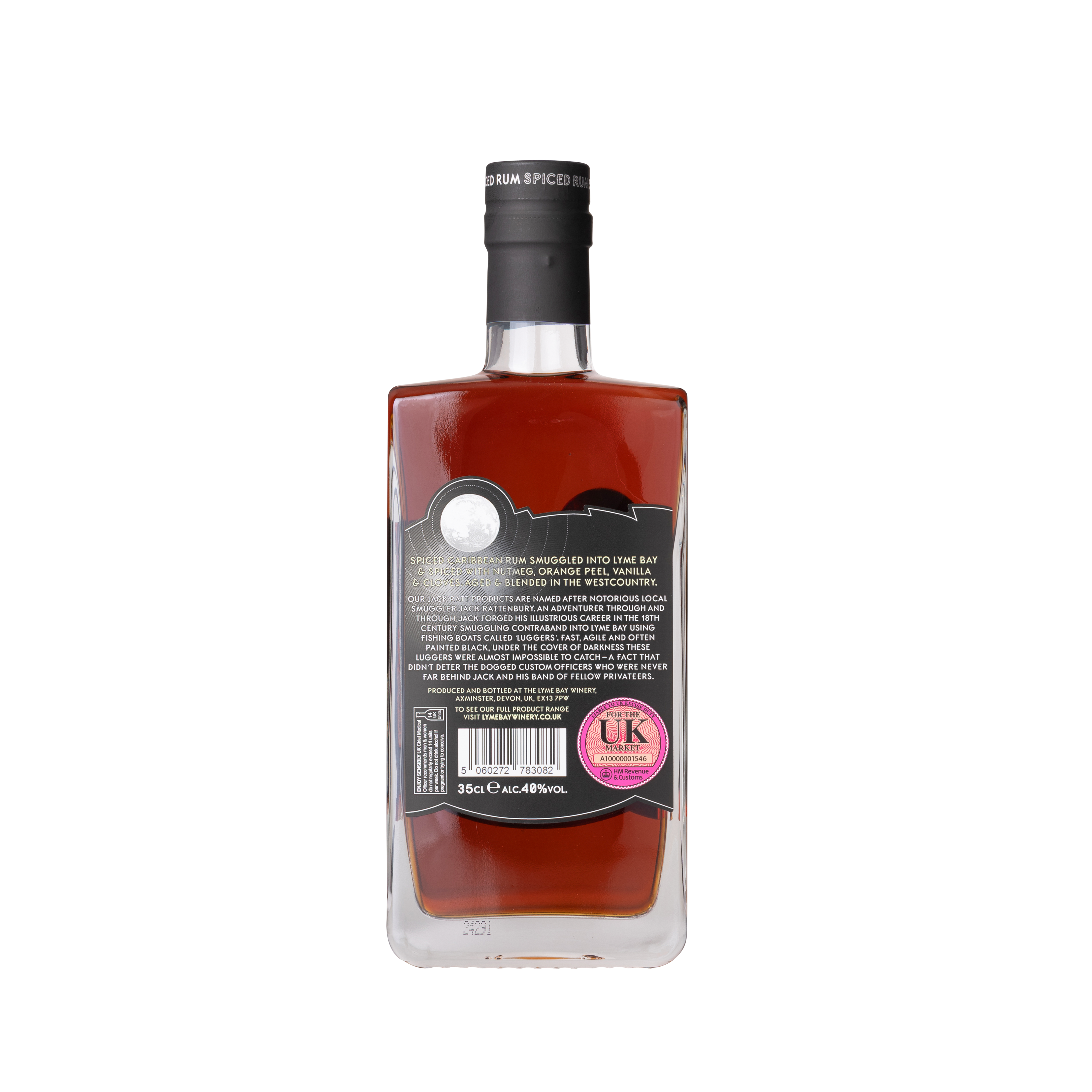 35cl bottle of Lugger rum