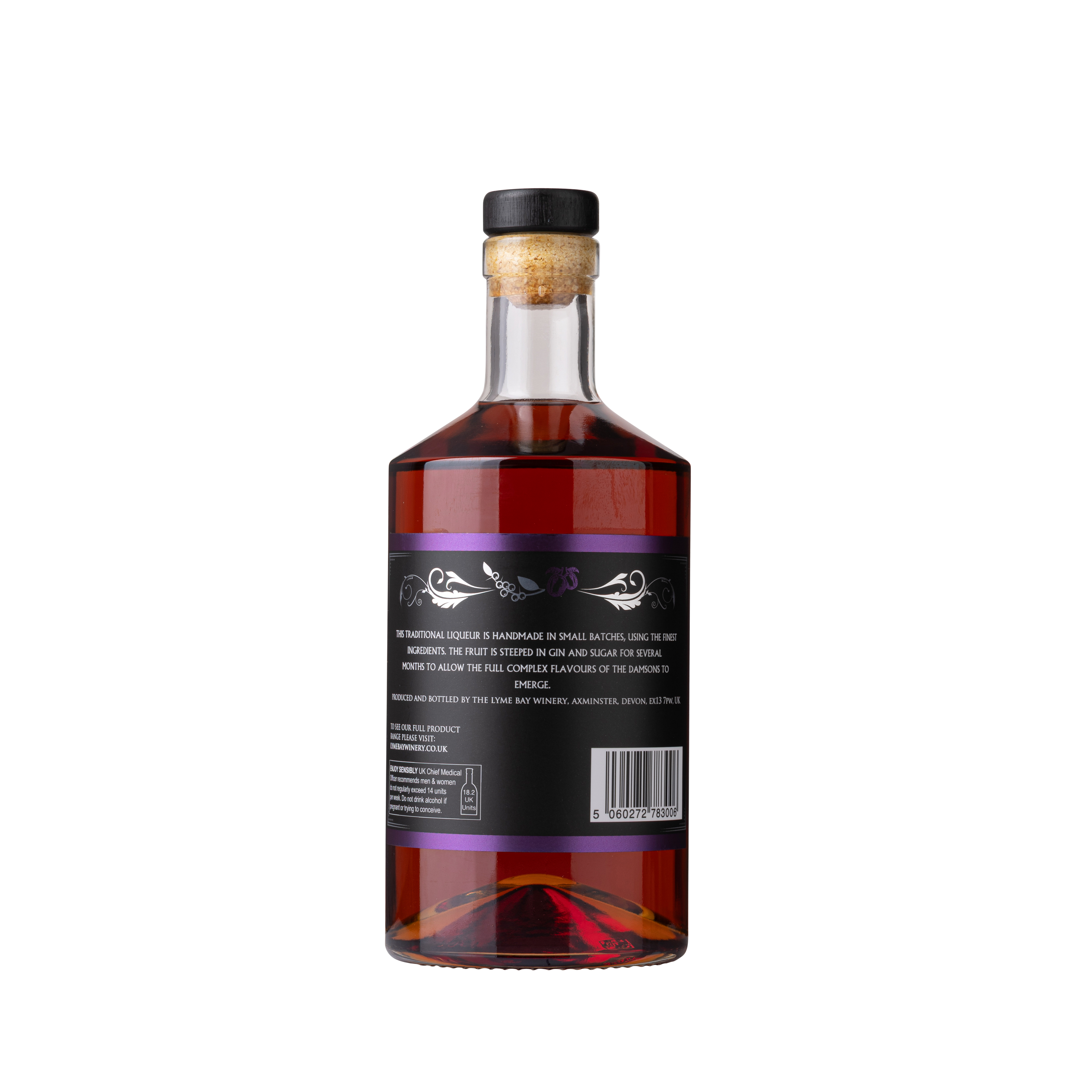 Lyme Bay Damson Gin Liqueur - Image 2